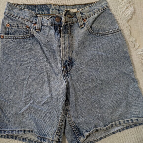 Vintage (90s) Levis 550 Relaxed Fit Women's Shorts Size 5 - Picture 2 of 3